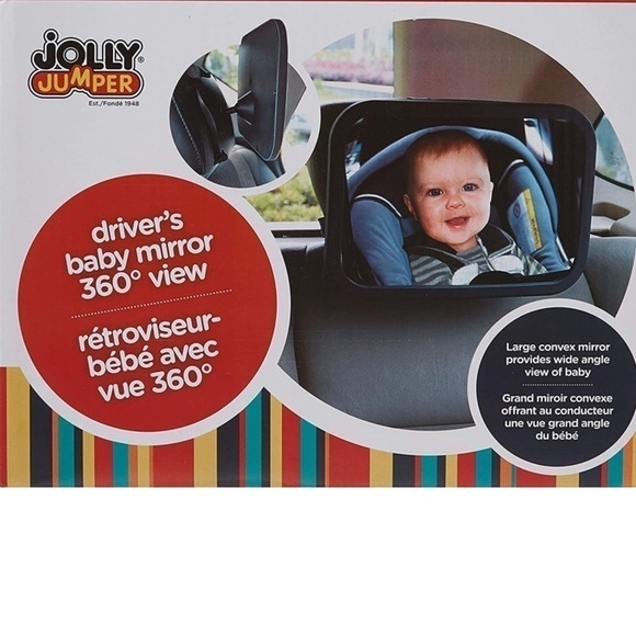 Jolly Jumper Driver's Baby Mirror 360 Degree View Car mirror - Picture 5 of 6